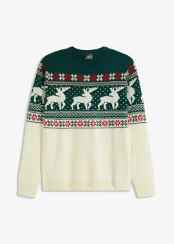 Herren bonprix Große Größen|Pullover & Strickjacken|Norweger-Pullover