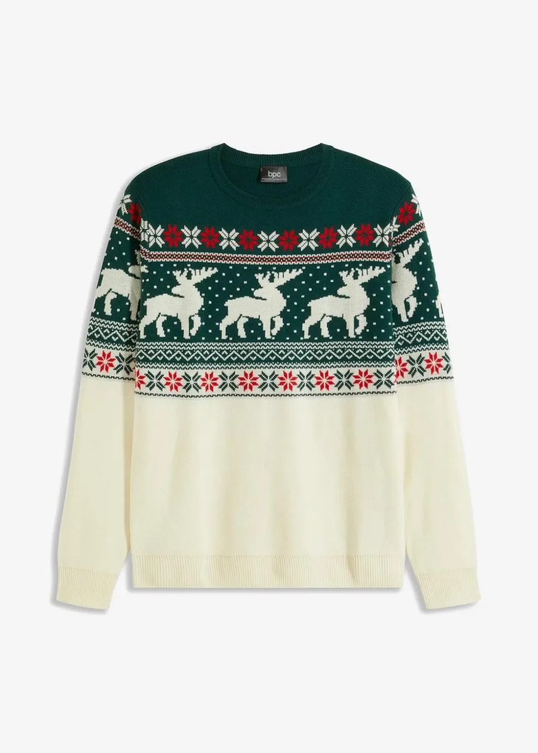 Herren bonprix Große Größen|Pullover & Strickjacken|Norweger-Pullover