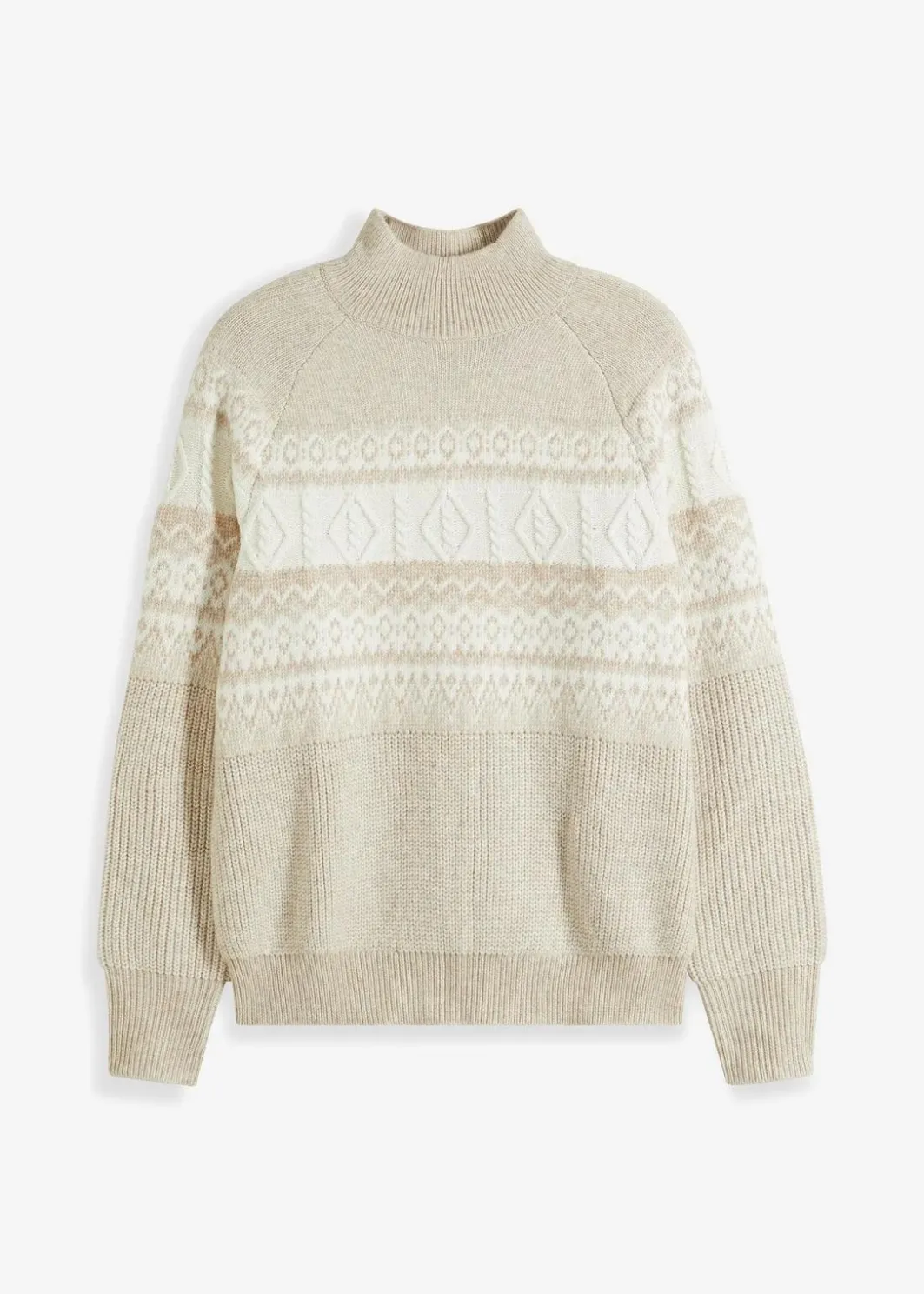Damen bonprix Bekleidung·Umstandsmode|Bekleidung·Jeans|Norweger-Pullover