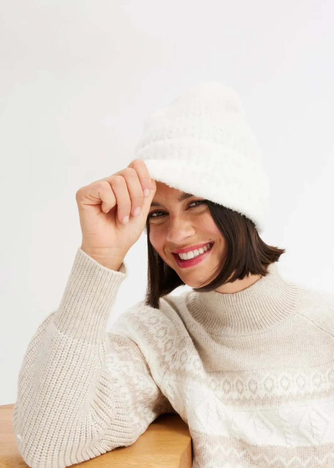 Damen bonprix Bekleidung·Umstandsmode|Bekleidung·Jeans|Norweger-Pullover
