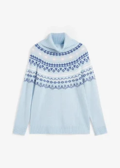 Discount Norweger-Rollkragenpullover Damen Bekleidung·Umstandsmode|Bekleidung·Jeans