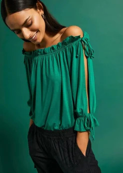 Outlet Off-Shoulder-Shirt Damen Shirts & Tops