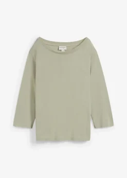 Outlet Off-Shoulder-Shirt aus softem Modal-Mix Damen Shirts & Tops