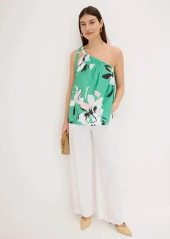 Damen bonprix Blusen & Tuniken|Shirts & Tops|One-Shoulder-Blusentop