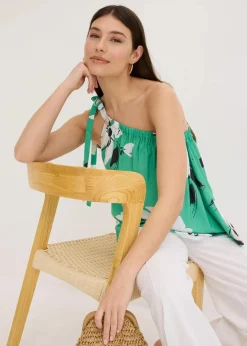 Damen bonprix Blusen & Tuniken|Shirts & Tops|One-Shoulder-Blusentop