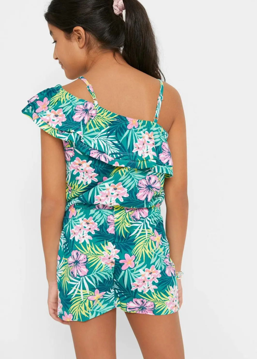 Online One-Shoulder-Jumpsuit aus reiner Bio-Baumwolle Kinder Mädchen 9-16 Jahre·Kleider & Jumpsuits|Mädchen 2-8 Jahre·Nachhaltigere Materialien