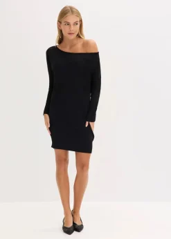 Outlet One-Shoulder-Strickkleid Damen Bekleidung·Umstandsmode|Bekleidung·Pullover & Strickjacken