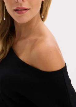 Outlet One-Shoulder-Strickkleid Damen Bekleidung·Umstandsmode|Bekleidung·Pullover & Strickjacken