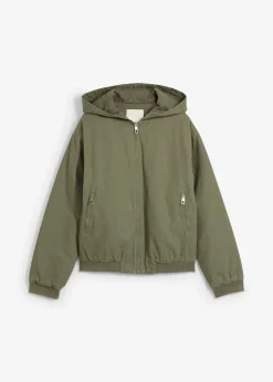 Outdoorjacke aus reiner Baumwolle Damen Jacken & Mäntel