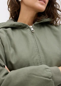 Outdoorjacke aus reiner Baumwolle Damen Jacken & Mäntel