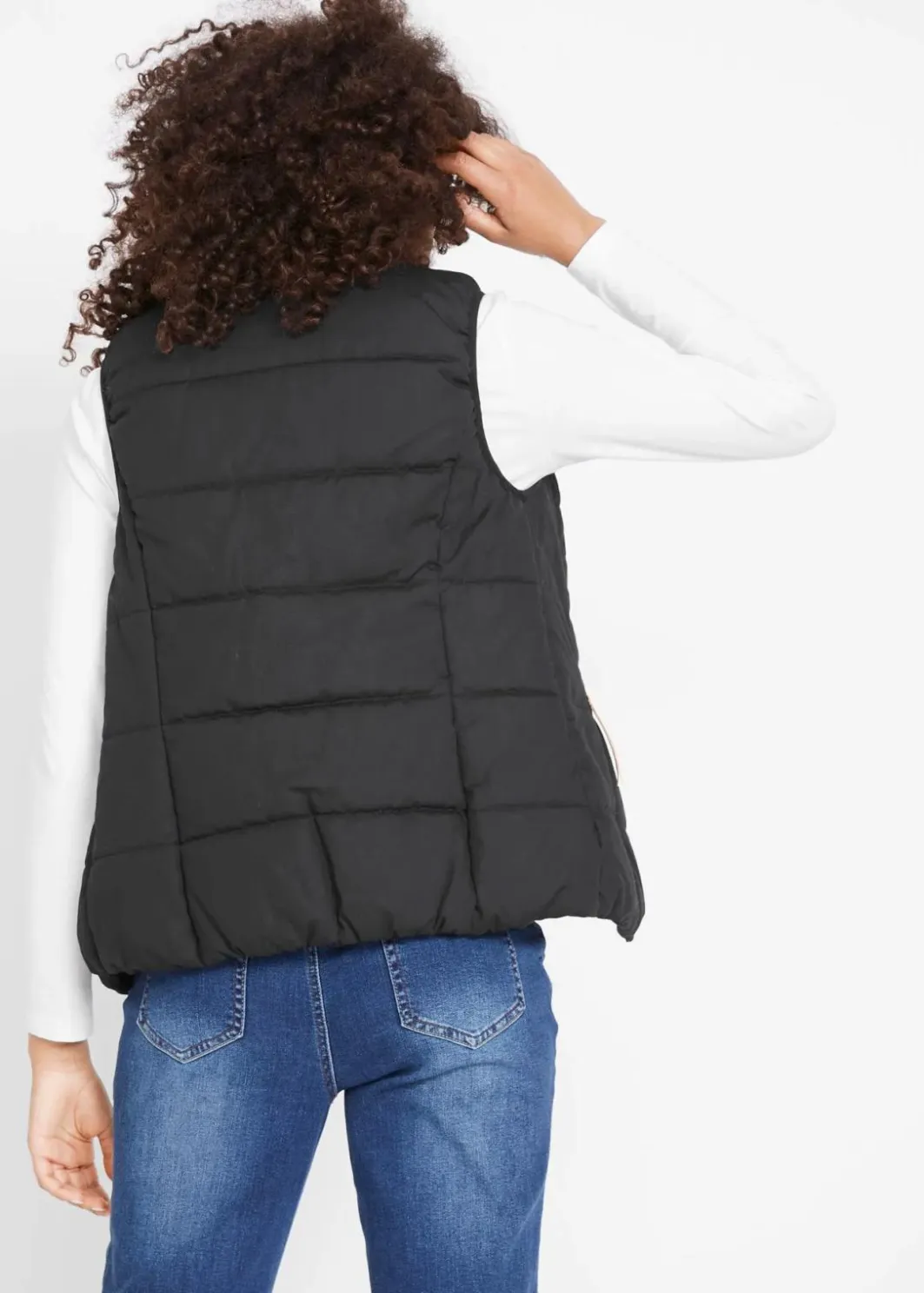 Damen bonprix Bekleidung·Hosen|Outdoor-Weste mit Stehkragen