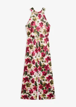 Damen bonprix Bekleidung·Homewear|Festliche Mode|Overall aus glänzendem Satin