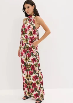 Damen bonprix Bekleidung·Homewear|Festliche Mode|Overall aus glänzendem Satin