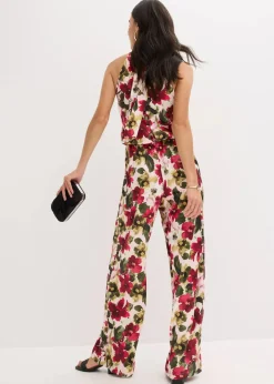 Damen bonprix Bekleidung·Homewear|Festliche Mode|Overall aus glänzendem Satin