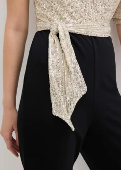 Sale Overall mit Pailletten Damen Bekleidung·Homewear|Jumpsuits