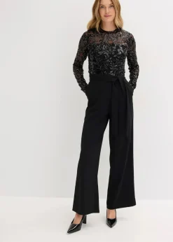 Discount Overall mit Paillettenstickerei Damen Bekleidung·Homewear|Festliche Mode