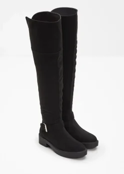 Clearance Overknee Stiefel Damen Stiefel