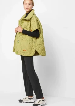 Sale Oversize Funktions-Steppweste, wasserabweisend Damen Nachhaltigere Materialien|Jacken & Mäntel