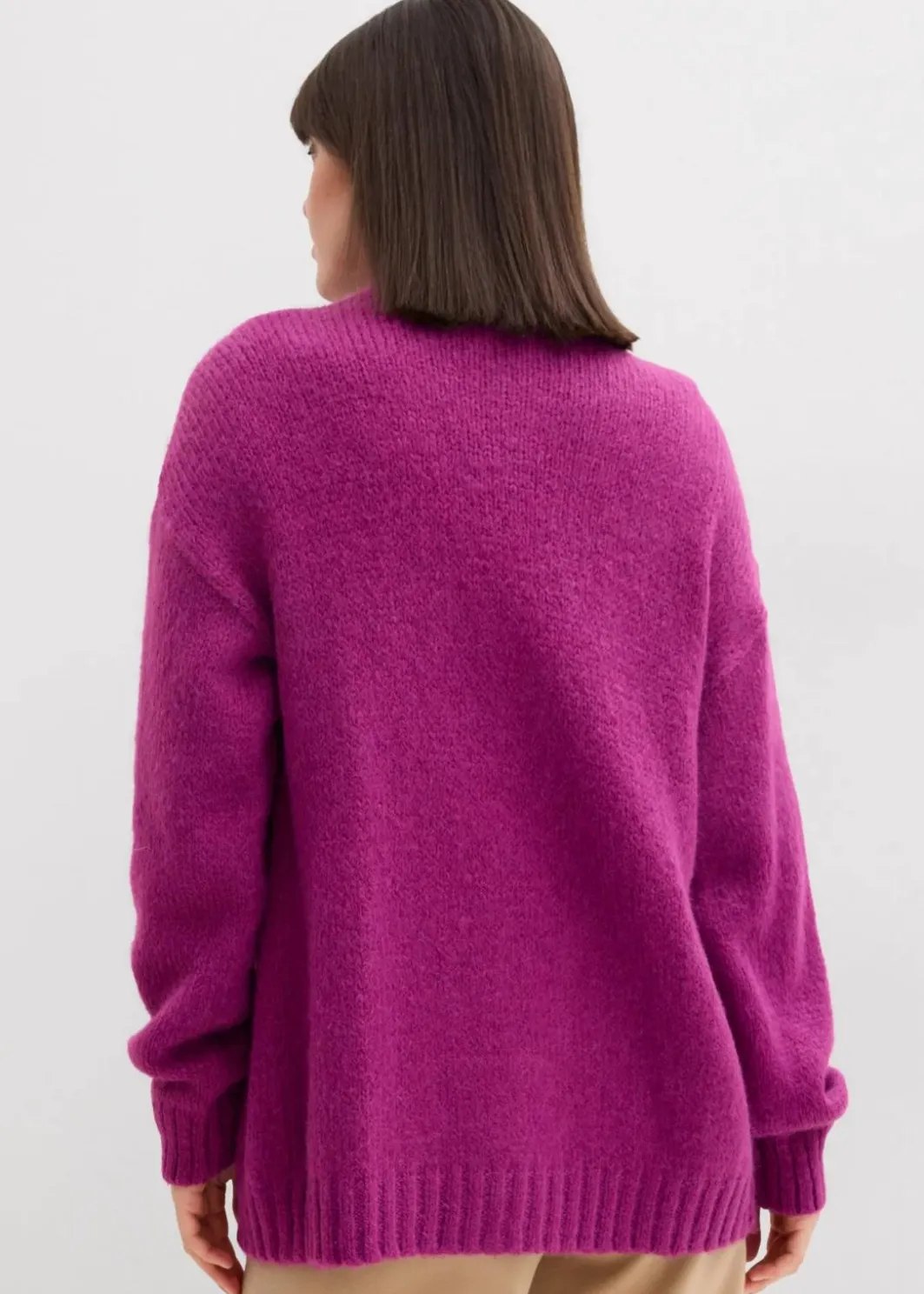 Sale Oversize Grobstrickjacke Damen Bekleidung·Umstandsmode|Strickmode