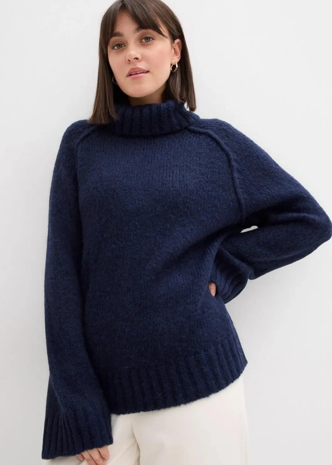 Outlet Oversize Grobstrickpullover Damen Bekleidung·Umstandsmode|Strickmode