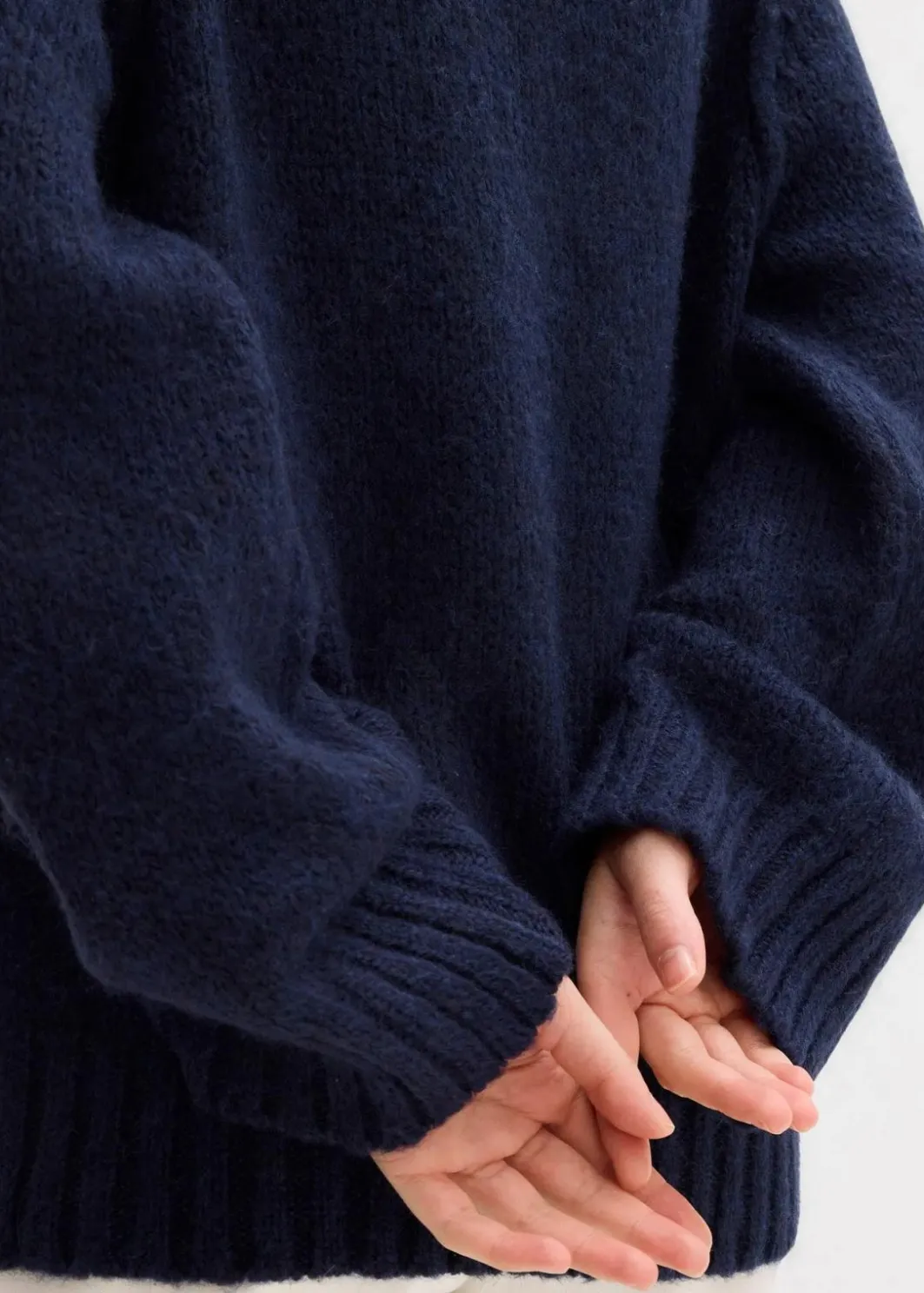 Outlet Oversize Grobstrickpullover Damen Bekleidung·Umstandsmode|Strickmode