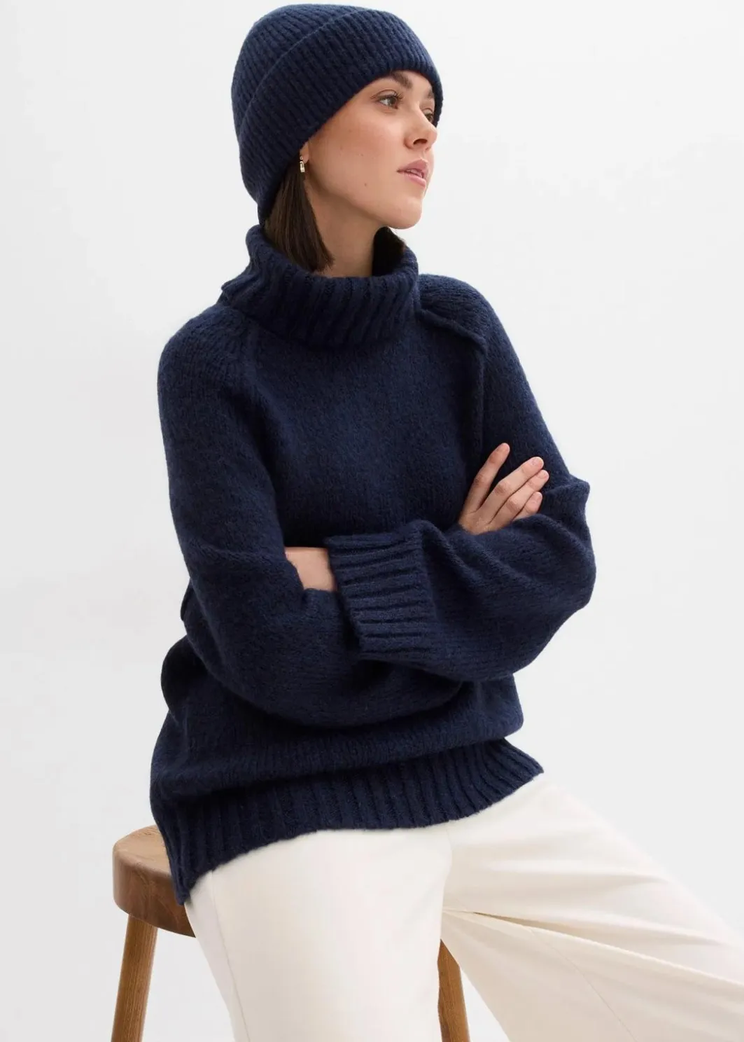 Outlet Oversize Grobstrickpullover Damen Bekleidung·Umstandsmode|Strickmode