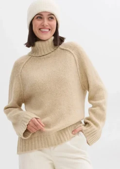 Damen bonprix Bekleidung·Umstandsmode|Strickmode|Oversize Grobstrickpullover