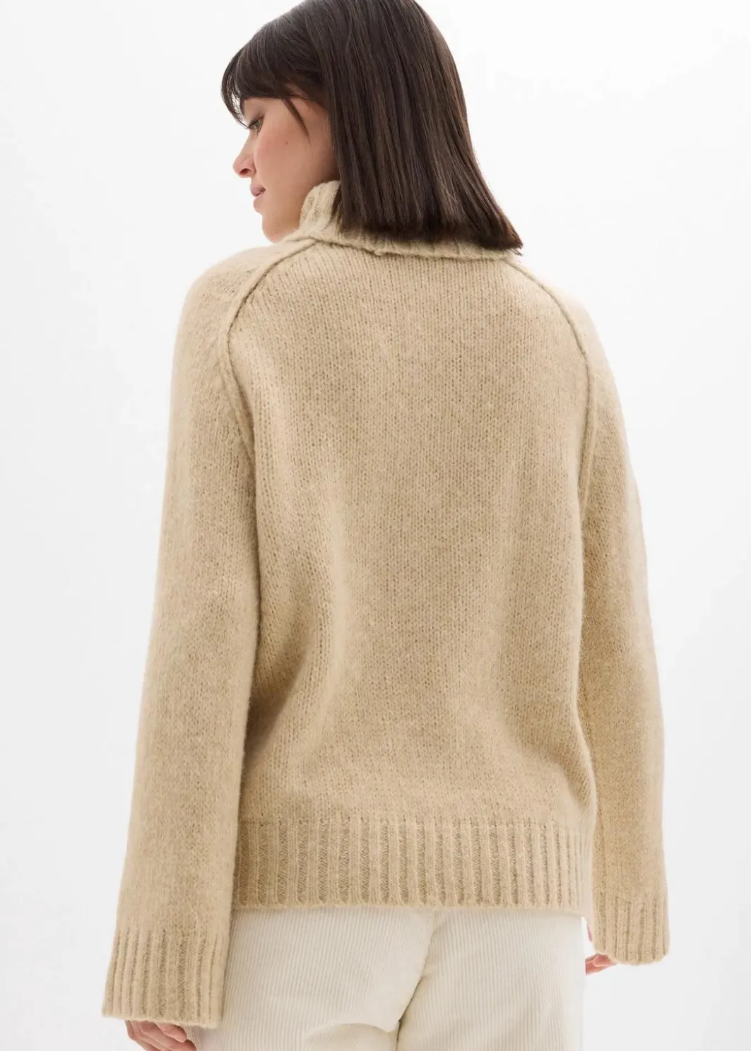Damen bonprix Bekleidung·Umstandsmode|Strickmode|Oversize Grobstrickpullover
