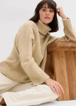 Damen bonprix Bekleidung·Umstandsmode|Strickmode|Oversize Grobstrickpullover
