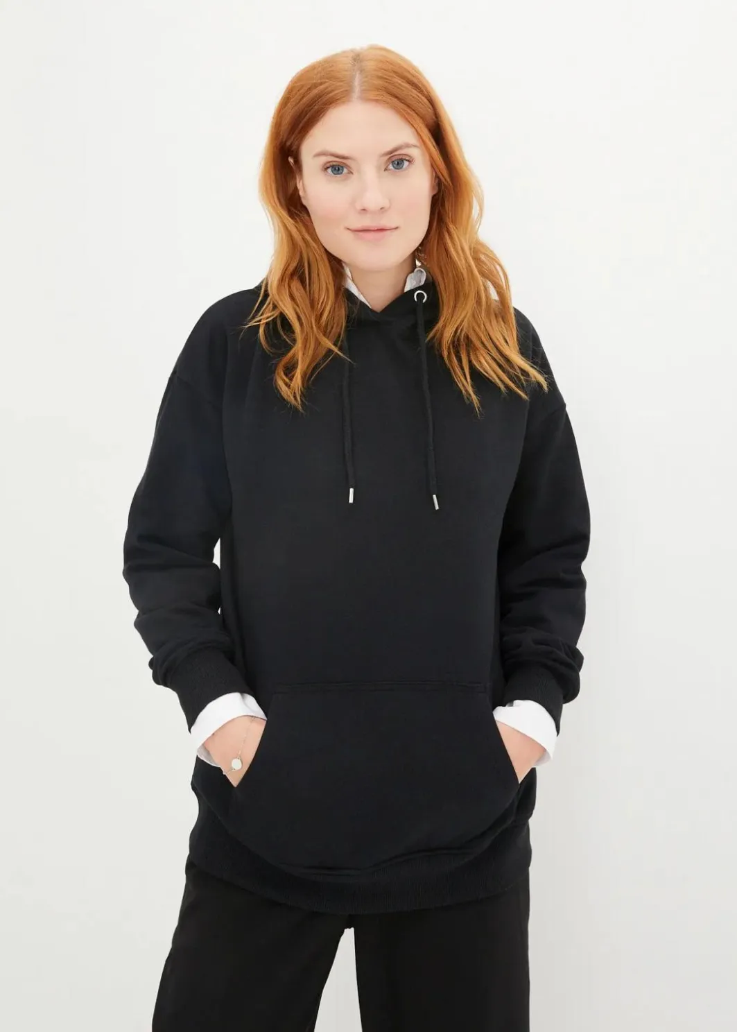 Outlet Oversize Hoodie Damen Sweat|Basics