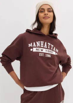 Discount Oversize Hoodie aus reiner Baumwolle Damen Bekleidung·Blusen & Tuniken|Sweat