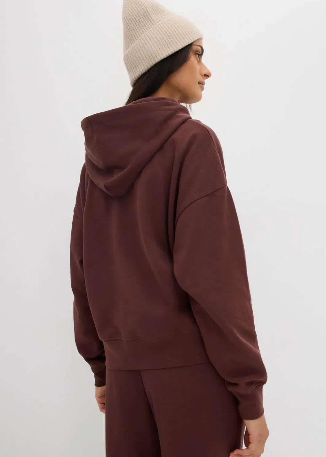 Discount Oversize Hoodie aus reiner Baumwolle Damen Bekleidung·Blusen & Tuniken|Sweat