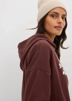 Discount Oversize Hoodie aus reiner Baumwolle Damen Bekleidung·Blusen & Tuniken|Sweat