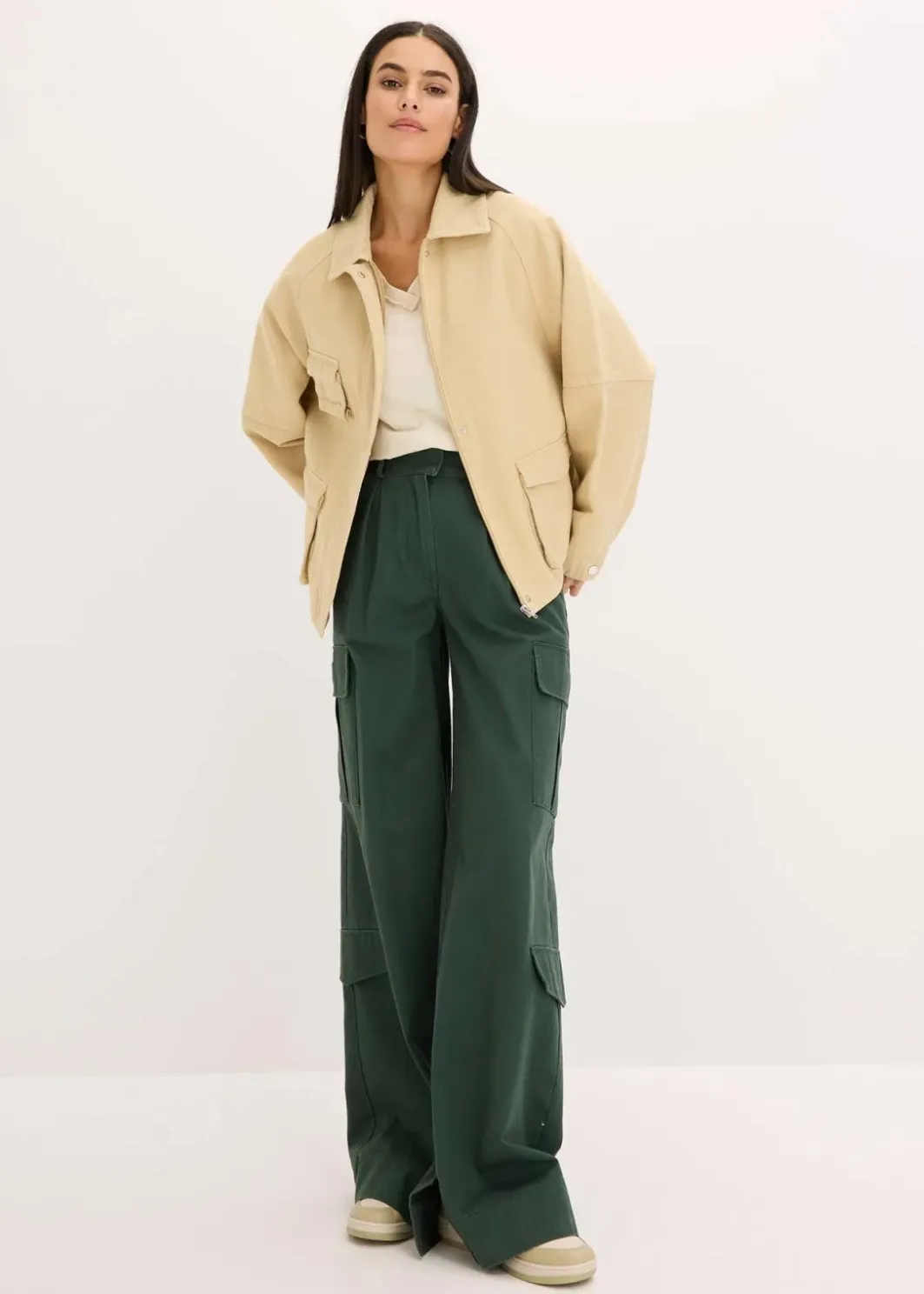 Damen bonprix Bekleidung·Hosen|Jacken & Mäntel|Oversize Jacke