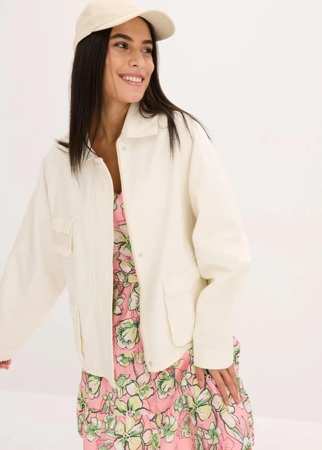Damen bonprix Jacken & Mäntel|Bekleidung·Hosen|Oversize Jacke