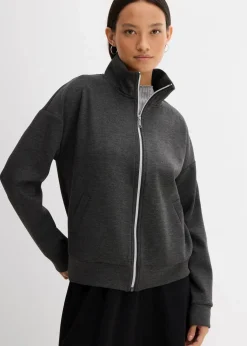 Damen bonprix Bekleidung·Hosen|Jacken & Mäntel|Oversize Jacke aus Viskose-Mix
