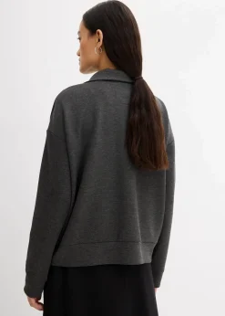 Damen bonprix Bekleidung·Hosen|Jacken & Mäntel|Oversize Jacke aus Viskose-Mix