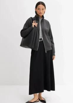 Damen bonprix Bekleidung·Hosen|Jacken & Mäntel|Oversize Jacke aus Viskose-Mix