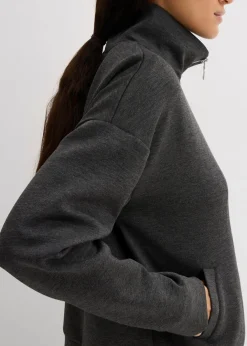 Damen bonprix Bekleidung·Hosen|Jacken & Mäntel|Oversize Jacke aus Viskose-Mix