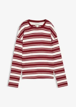 Damen bonprix Shirts & Tops|Oversize Langarmshirt aus reiner Baumwolle