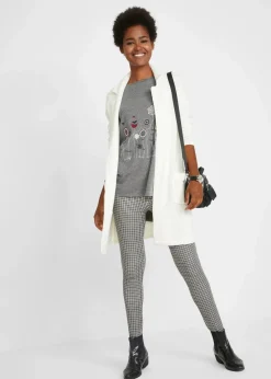 Damen bonprix Shirts & Tops|Oversize Longshirt mit Rundhalsausschnitt