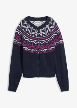 New Oversize Norweger-Strickjacke Damen Bekleidung·Jeans|Pullover & Strickjacken