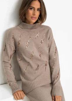 Damen bonprix Pullover & Strickjacken|Strickmode|Oversize Pullover aus softem Viskose-Mix
