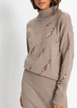 Damen bonprix Pullover & Strickjacken|Strickmode|Oversize Pullover aus softem Viskose-Mix
