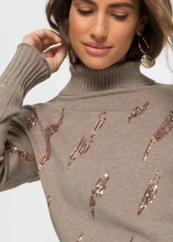 Damen bonprix Pullover & Strickjacken|Strickmode|Oversize Pullover aus softem Viskose-Mix