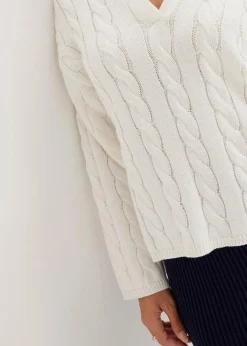 Hot Oversize Pullover aus weichem Kaschmir-Mix Damen Bekleidung·Umstandsmode|Strickmode