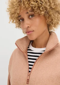 Damen bonprix Bekleidung·Blusen & Tuniken|Zweiteiler & Sets|Oversize Pullover in Wolloptik