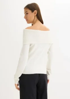 Damen bonprix Bekleidung·Umstandsmode|Bekleidung·Jeans|Oversize Pullover mit Camrenausschnitt