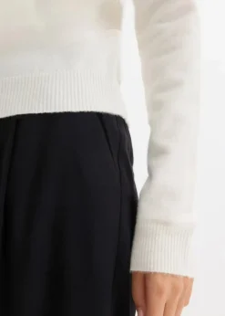 Damen bonprix Bekleidung·Umstandsmode|Bekleidung·Jeans|Oversize Pullover mit Camrenausschnitt