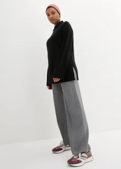 Sale Oversize Pullover mit Turtleneck und Seitenschlitzen Damen Bekleidung·Umstandsmode|Bekleidung·Jeans